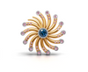 Éclisse Alexandrite Starburst Earrings