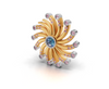 Éclisse Alexandrite Starburst Earrings