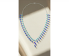 Twilight Perch Bluebird Platinum Necklace