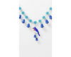Twilight Perch Bluebird Platinum Necklace
